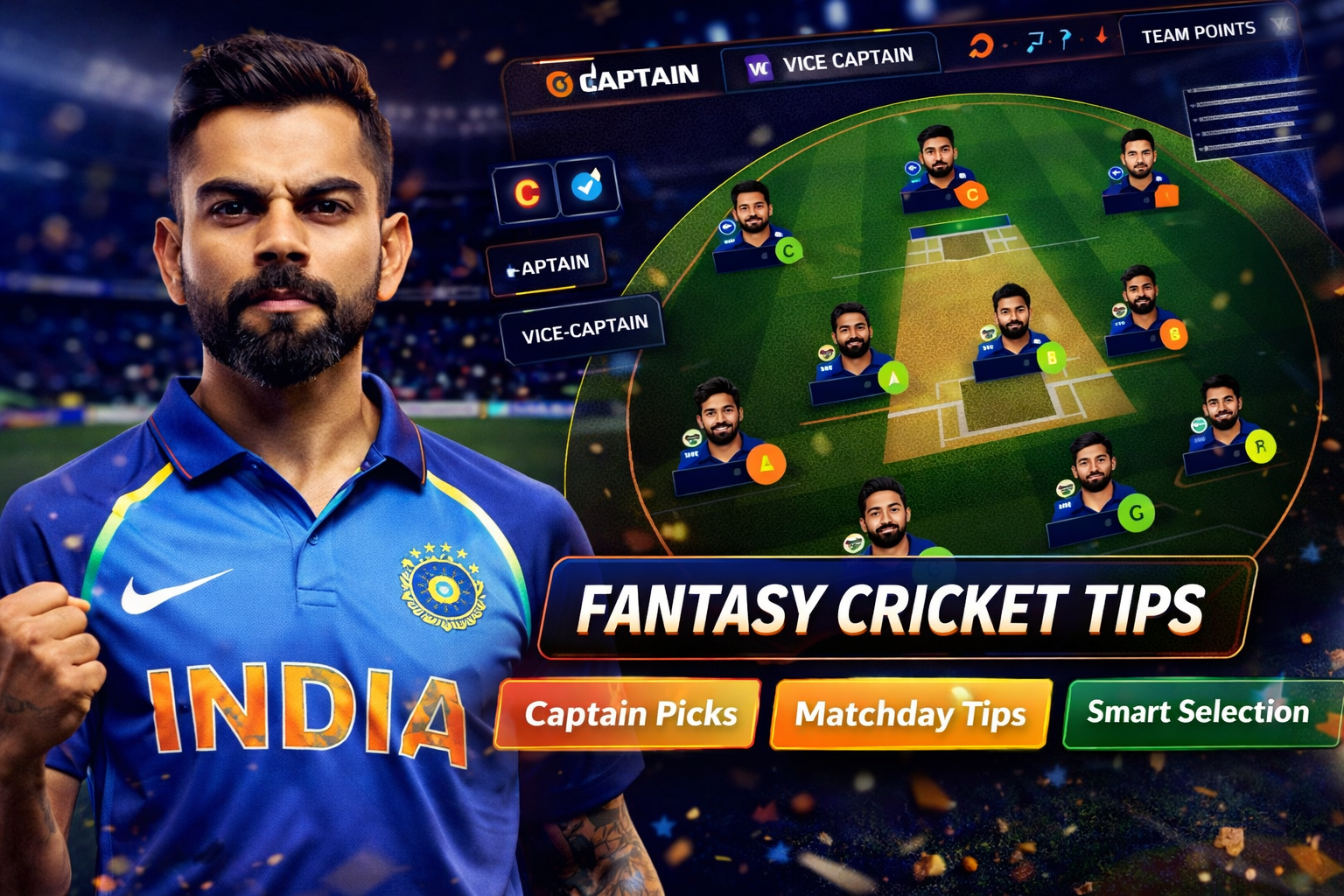 Fantasy App Download role based fantasy cricket checklist